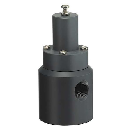 Plast-O-Matic Pressure Relief Valve, 1/2In, 5 to 100 psi RVD050V-PV