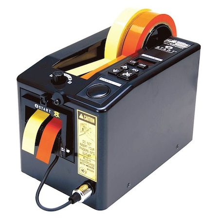 Start International Tape Dispenser, 2 in Max. Tape Width. 7 in Tape Core Dia, Black ZCM1000E