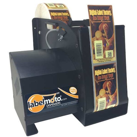 Start International Electric Label Dispenser, 14-7/16"L, Material: Anodized Aluminum LD8050