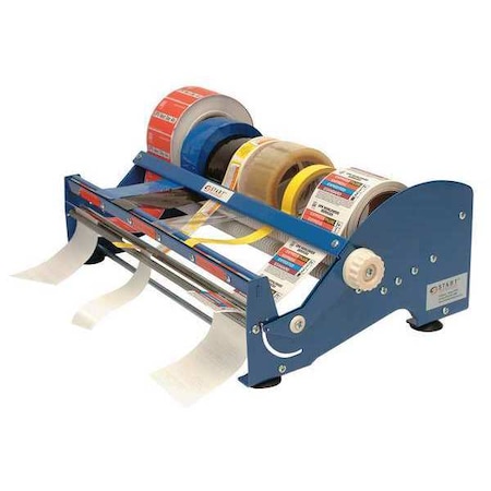 Start International Multi Roll Tape And Label Dispenser, Blue SL9518