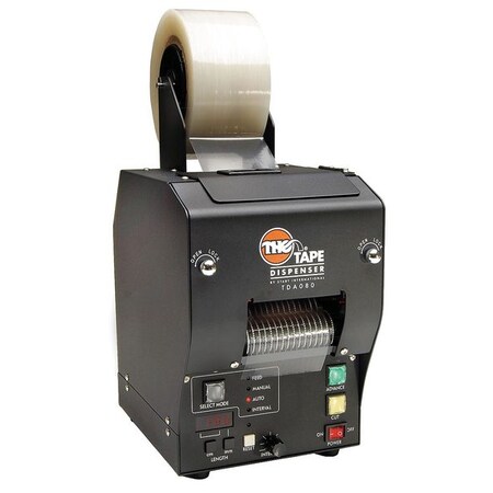 Start International Tape Dispenser, 3 1/8 in Max. Tape Width. 9 in Tape Core Dia, Black TDA080-NM