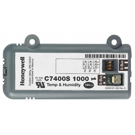 Honeywell Enthalpy Sensor, For Use With 11K009 C7400S1000