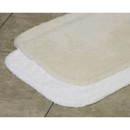 Lacey Mills Bath Rug, Essence, 21x34, 19 oz., White 08287STK