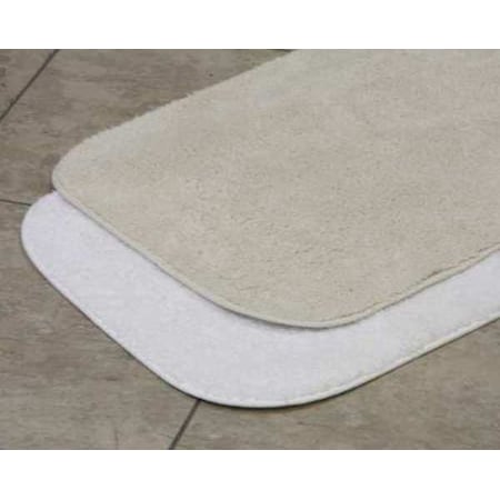 Lacey Mills Bath Rug, Riviera, 21x34, 18 oz., White 10019STK