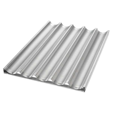 Chicago Metallic Baguette/French Bread Pan, 5 Moulds 49035