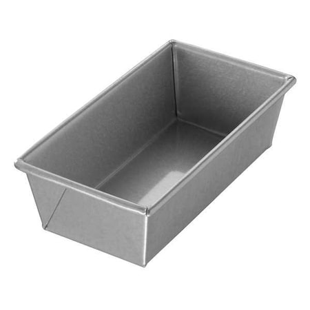 Chicago Metallic Bread Pan, Single, Plain, 8-1/2x4-1/2 40421