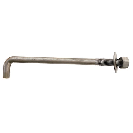 Anchor Bolt L Hook12 13 12 In L Pk25