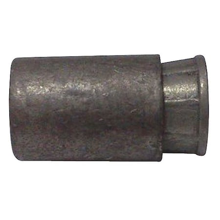 Zoro Select Single Lag Shield, Alloy Steel, 25 PK U63428.037.0001