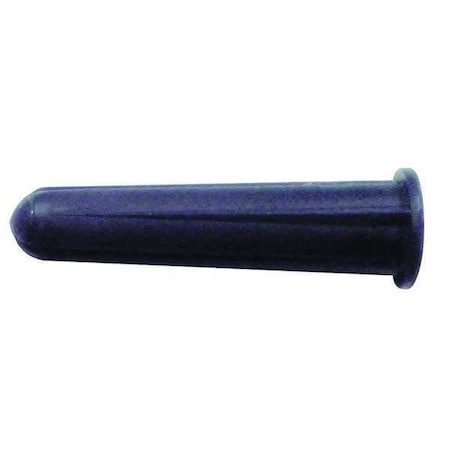 ZORO SELECT Screw Anchor, 7/8" L, Plastic, 100 PK U63158.008.0001