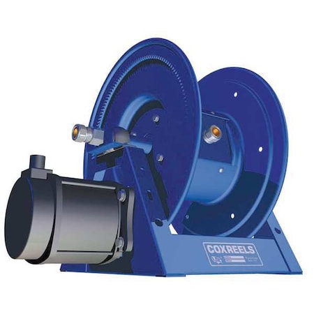 Coxreels Cord Reel With Hand Lamp, Motor Driven, No Configuration, No Cord, Blue Reel Color, No Cord Length 1125PCL-8M-E