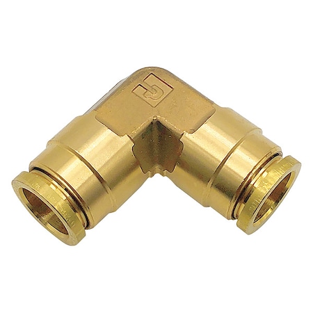 Parker Elbow, Brass, Push-Fit3/8", Push-Fit3/8" 165PTC-6