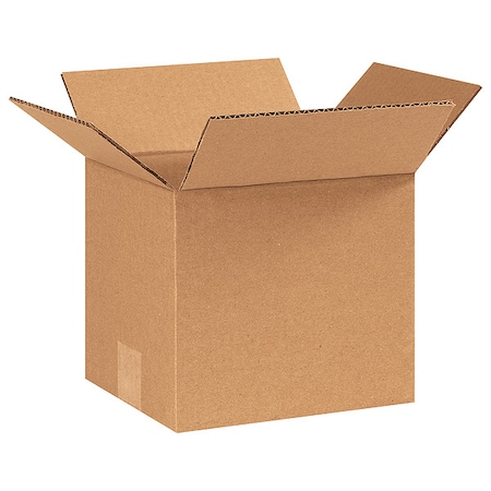 Zoro Select 8 in x 7 in x 7 in Shipping Box, Kraft, Corrugate, Single Wall, 32 ECT 11K607