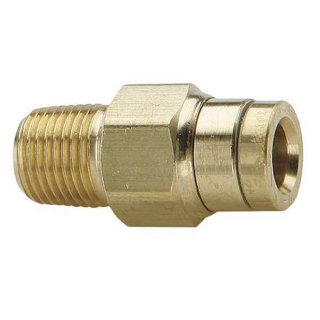 PARKER Male Connector, 1/2 x 1/2 In 68PTC-8-8