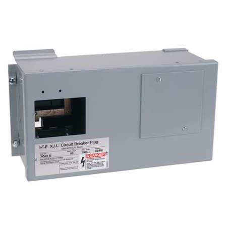 Siemens Bus Plug Enclosure, 60A, 120/240V AC, XQ, 3 Phase, 4 Wire BPJA6GE