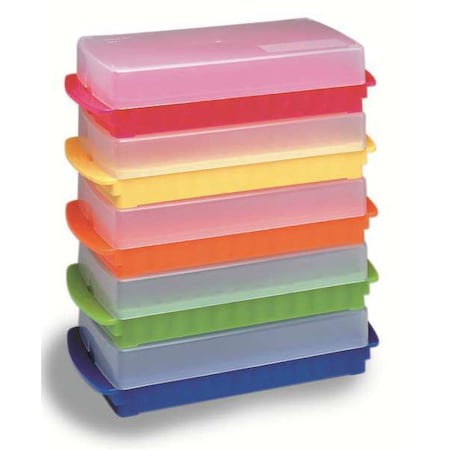 Heathrow Scientific 96-ReversibleRack, AssortedColors, PK5 HS2345A