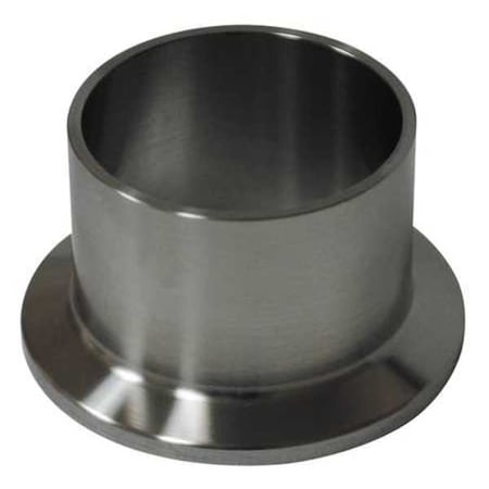 Zoro Select 4" Clamp T304 SS Ferrule EG14AM74.0