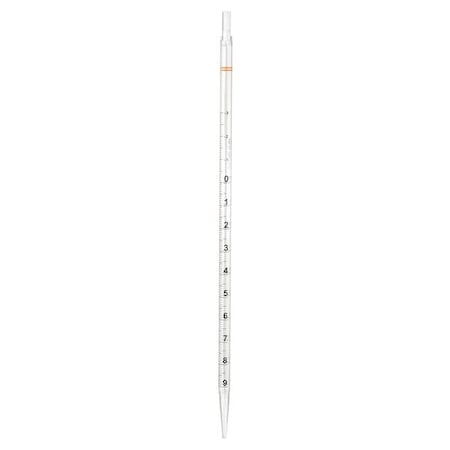 Zoro Select 10mL Pipet, Bulk Packed in Bags, PK500 11L802