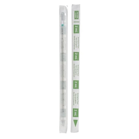 Zoro Select 1mL Pipet, Individually Wrap/Bag, PK800 (Formerly Lab Safety Supply) 11L805