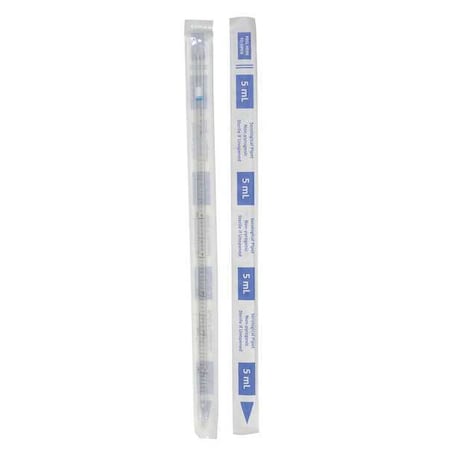 Zoro Select 5mL Pipet, Individually Wrap/Bag, PK200 11L807