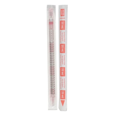 Zoro Select 25mL Pipet, Individually Wrap/Bag, PK200 11L809