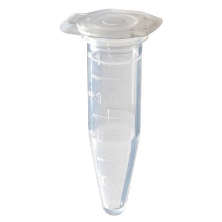 Zoro Select Micro Cent Tube, 1.5mL, Sterile, PK1000 11L818