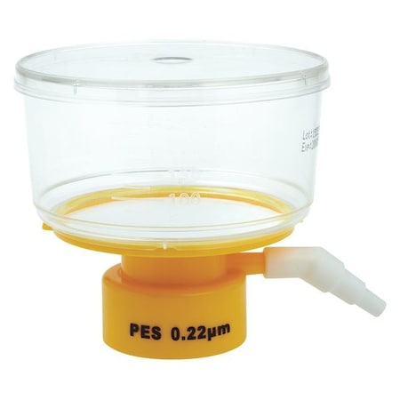 Zoro Select 250mL Bottle Top Filter, 0.22um, 50mm, PK24 (Formerly Lab Safety Supply) 11L839