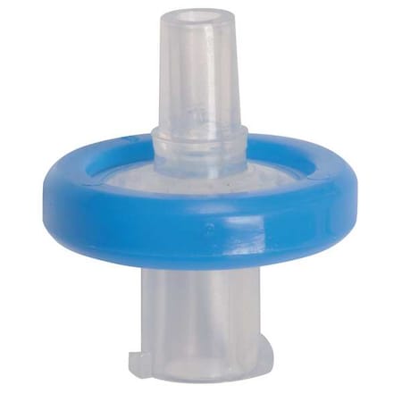 LAB SAFETY SUPPLY Syringe Filter, PVDF, 0.45um, 13mm, PK75 11L850
