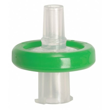 Zoro Select Syringe Filter, PES, 0.22um, 13mm, PK75 (Formerly Lab Safety Supply) 11L852