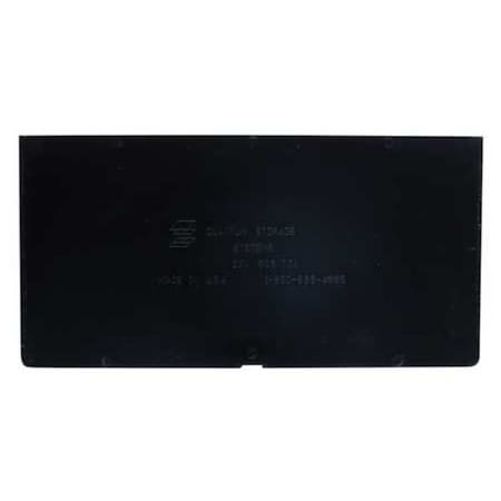 Quantum Storage Systems Black, Plastic Divider, 4 PK DIV701/606