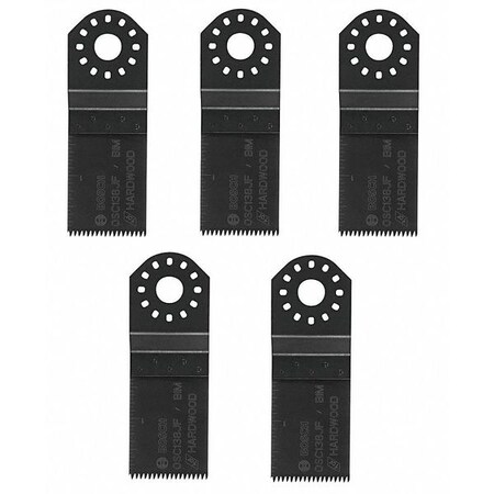 Bosch Plunge Blade, 1-1/4 In., PK 5 OSC138JF-5