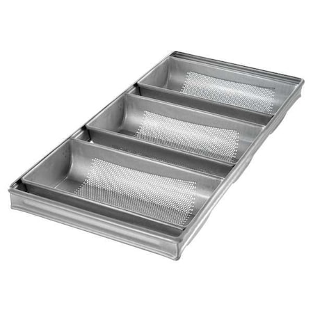 Chicago Metallic Hearth Bread Pan, 3-Strap 44405