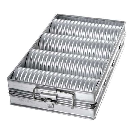 Chicago Metallic Crimped Bread Pan Set, Round 48514
