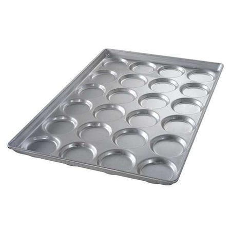 Chicago Metallic Bun/Roll Pan, 25-11/16 x 17-11/16In, Steel 42445E