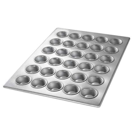 Chicago Metallic Mini Muffin Pan, 30 Moulds 45195