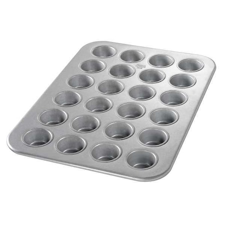 Chicago Metallic Mini Muffin Pan, 24 Moulds 45245