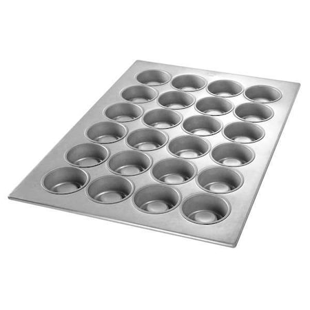 Chicago Metallic Strawberry Shortcake Pan, 24 Moulds 43395