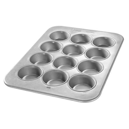 Chicago Metallic Large Muffin Pan, 12 Moulds 43645