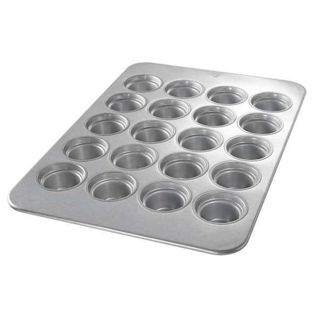 Chicago Metallic Large Crown Muffin Pan, 20 Moulds 44555