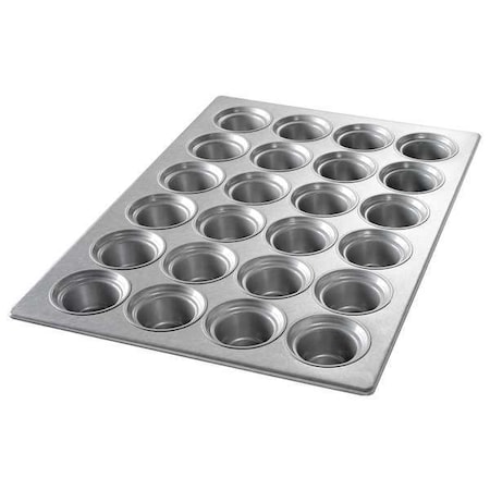 Chicago Metallic Large Crown Muffin Pan, 24 Moulds 43026