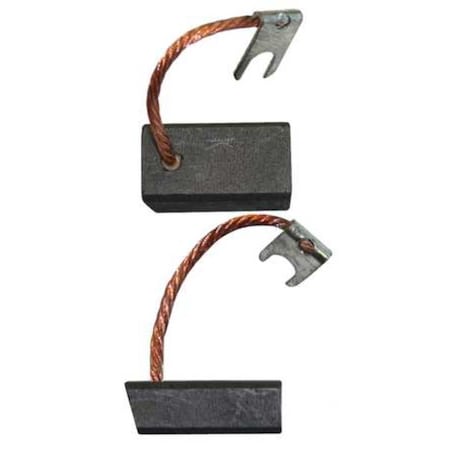 Dayton Motor Brush Set, DC, 3/8 In.L, 5/8 In.W, Pk2 11N180