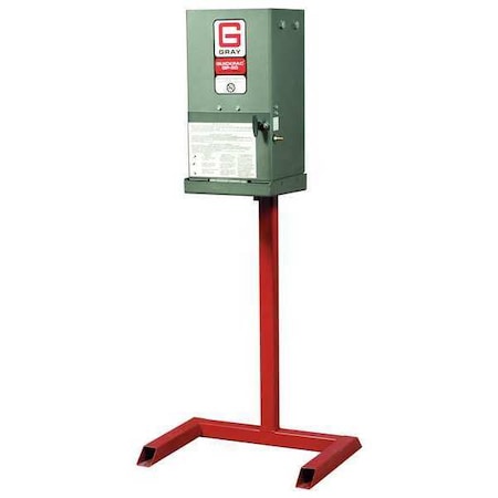 Gray Oil Filter Crusher, 11 Tons QP-50