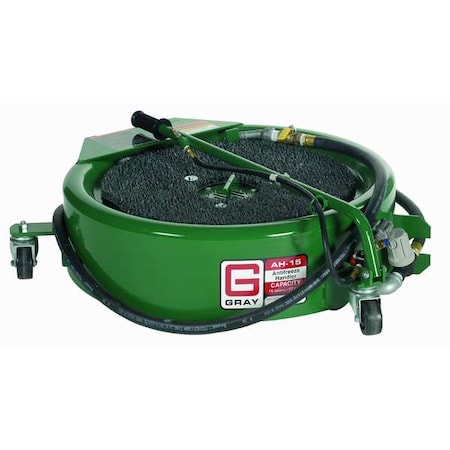 Gray Antifreeze Fluid Handler, 15 Gal, 30In Dia AH-15