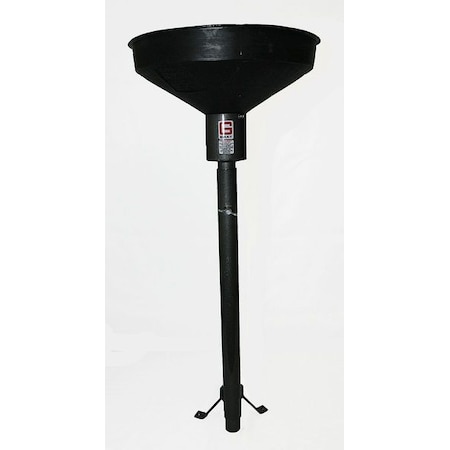 Gray Oil Handler Adapter, For Use with 11N158 OH/AH Adapter