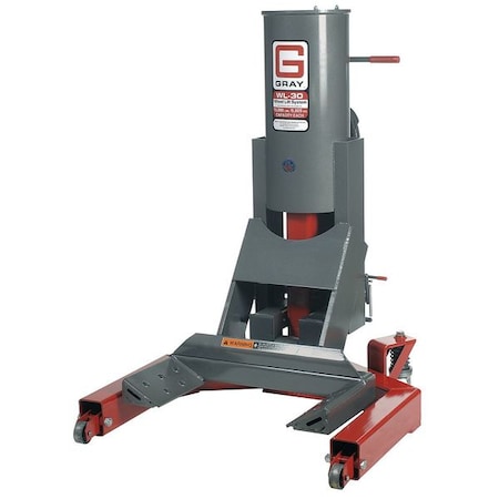 Gray Wheel Lift System, 15 Tons, PR WL-30