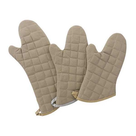 Phoenix Oven Mitt, Tan, Flameguard, 13 Inch TFG-13