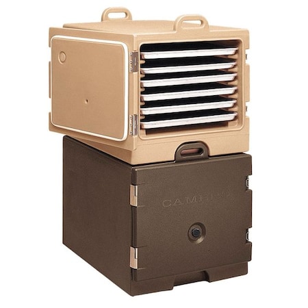 Cambro Food Cart, 22-1/2 Inch H, Black EA1826MTC110