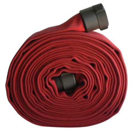 JAFLINE HD Supply Line Fire Hose, 50 ft. L, Red G52H3HDR50N