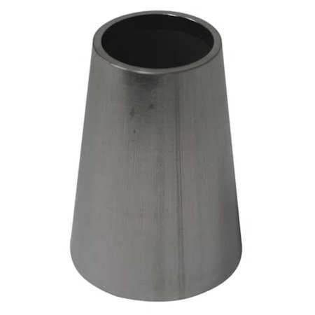 Zoro Select 4" x 2" Butt Weld T304 SS Concentric Reducer V31W4.0X2.0