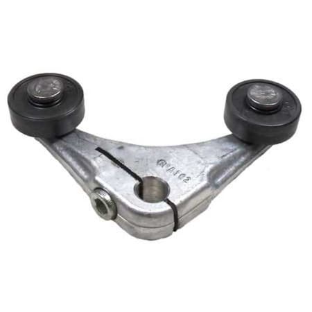 Honeywell Forked Roller Lever Arm - Zinc, 1.5 in, for LS Series Limit Switches 6PA102