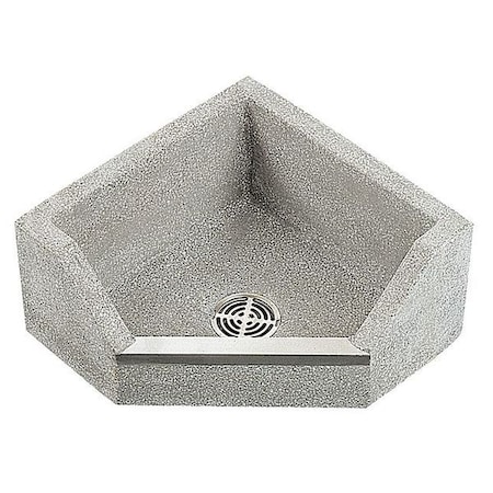 Fiat Products Mop Sink 32 in x 32 in, 1, Terrazzo TSBC1612501